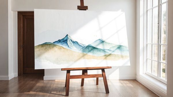Pourquoi investir dans des aquarelles grand format pour votre collection