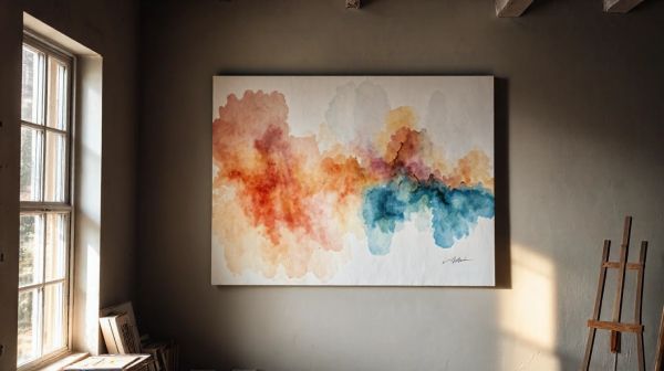 Pourquoi investir dans des aquarelles grand format pour votre collection